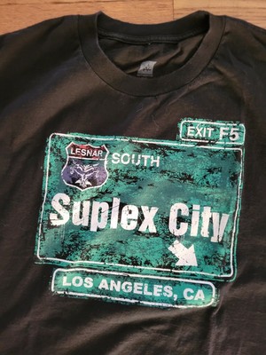 Brock lesnar suplex city t shirt 