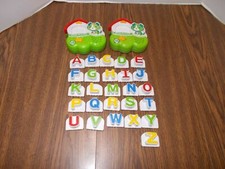 2 Leap Frog Fridge Phonics ABC Alphabet Scout Dog Magnetic  26 Letters
