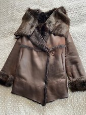 manteau fourrure Mouton Irlandais retourné   de Créateur