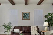 White Cordless Blackout Cellular Shade - 32"W x 48"L (Motorization Compatible)