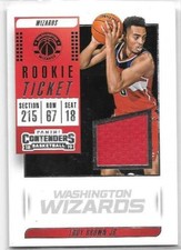 Troy Brown Jr. 2018/19 Contenders Basketball Rookie Ticket Jersey #RTTBR