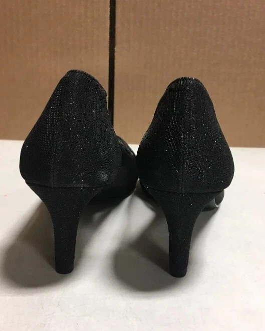 Salto alto Easy Street preto 8,5 - Imagem 4 de 4