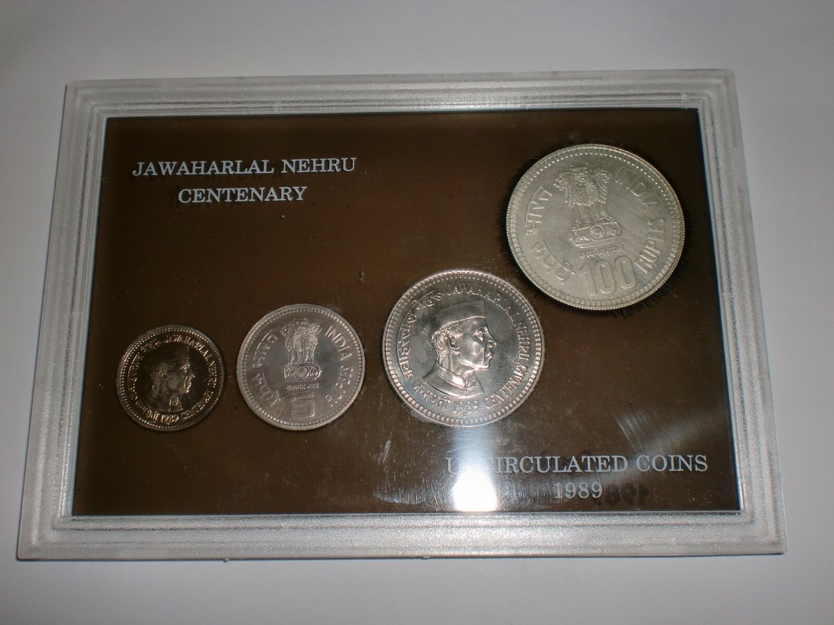 INDIA - 4 COIN UNC. SET - 