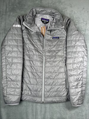 Patagonia Women's Nano Puff Jacket Size Medium Feather Grey