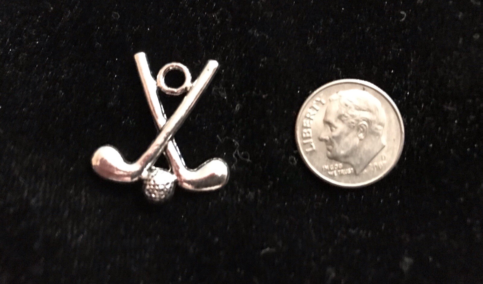 Antique Silver Charm Pendant - Necklace Charm