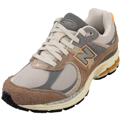 New Balance 2002r Mens Fashion Trainers in Grey Multicolour
