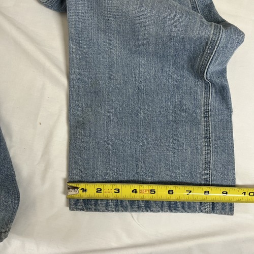 Levi's Carpenter Jeans Boy's 18 Blue 30x28 Wide Leg Y2K Skater 9" Leg Opening* - Picture 11 of 11