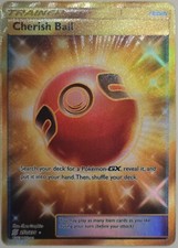 Cherish Ball 250/236 - Unified Minds Gold Secret Rare Trainer - Pokemon TCG