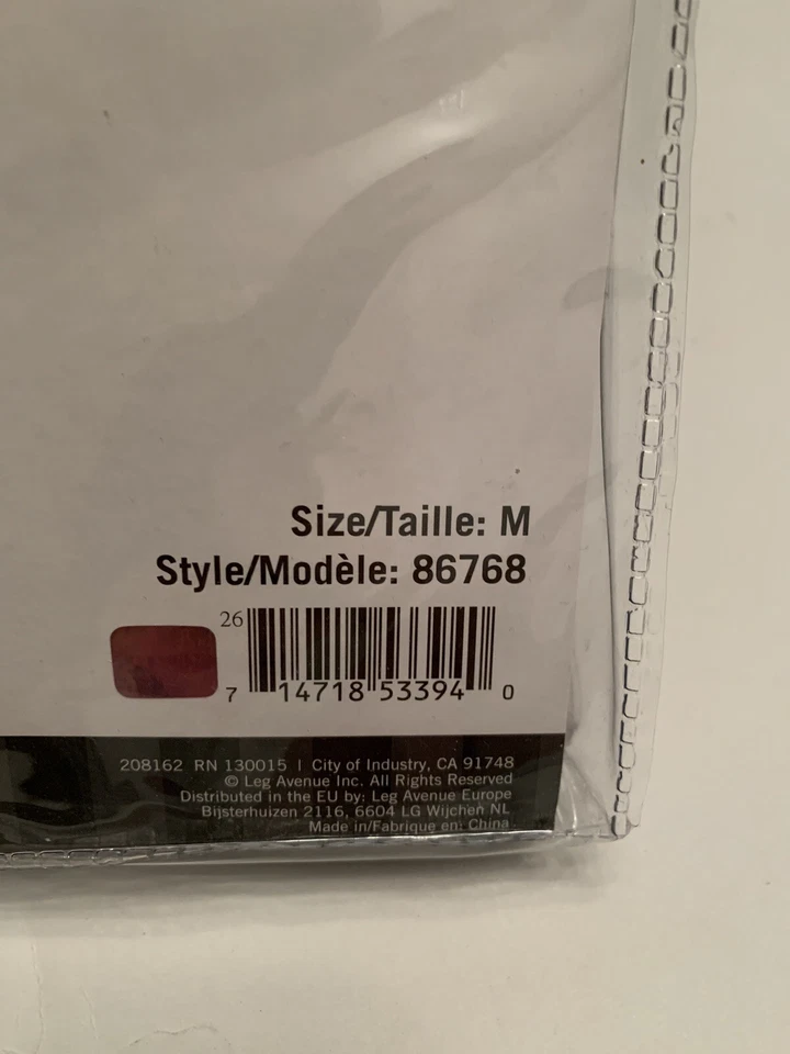 Nuevo vestido de Halloween Leg Avenue 86768 More Boos Jersey. Mediano Foto 3 de 4