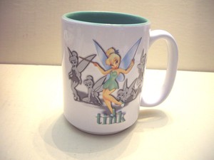 Disney Parks Tinkerbell Mug Authentic Original Coffee Cup Mug Ebay