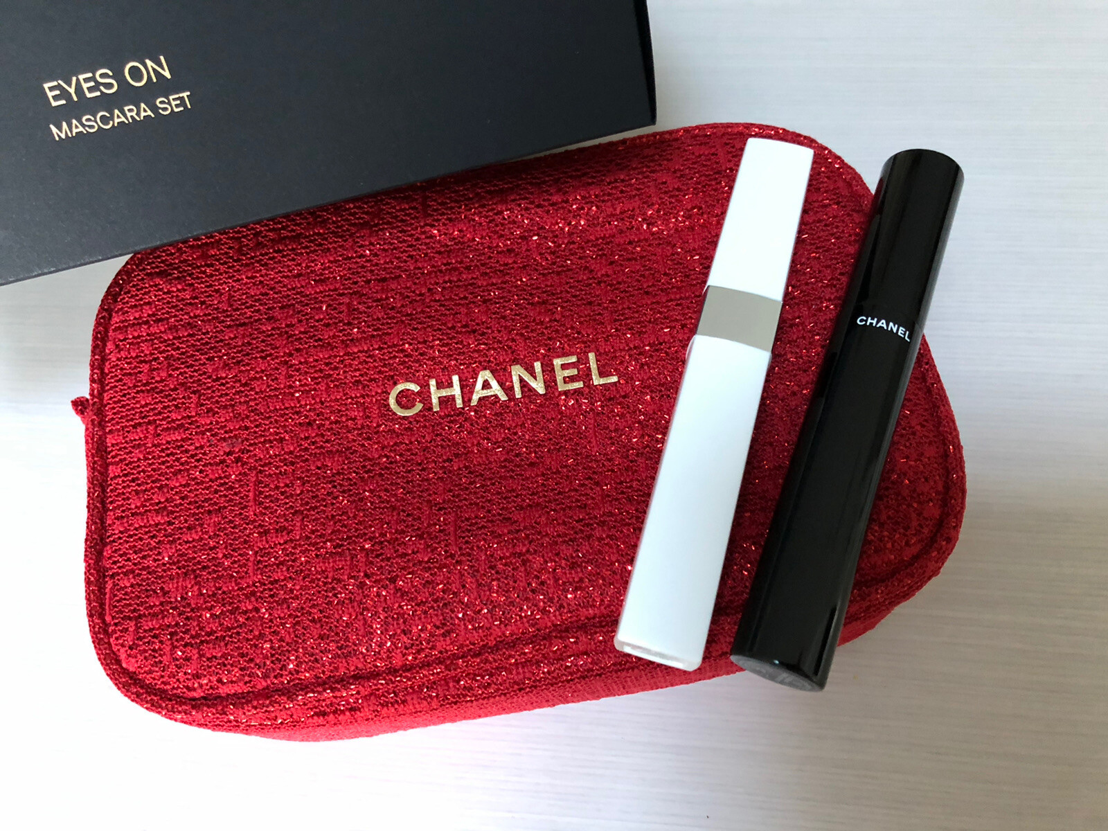 CHANEL 3 pc Eyes On Mascara Holiday Gift Set munimoro.gob.pe