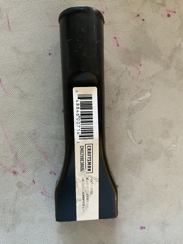 Craftsman Shop Vac Vacuum 3" x 1-1/4" Nozzle Attachment 1pc ~ New