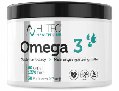 Hi Tec Nutrition - Health Line - Omega 3 - 60 Kapseln