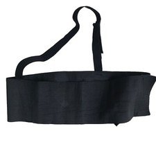Hook  Loop Black Back Support