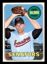 1969 Topps Baseball #132 Dave Baldwin NM/MT *e1