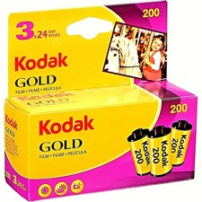 6 x Rolls KODAK GOLD 200 COLOR NEG 35mm/24 exps Film--expiry: 05/2026