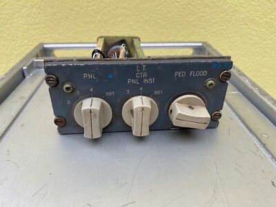 Airbus A300B Cockpit Instrument, 215 VU Light Control, rar selten
