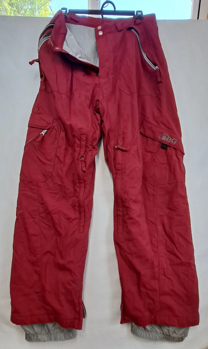 Y2k aesthetic Womens Body Glove Red Ski Pants Size M Style 6547