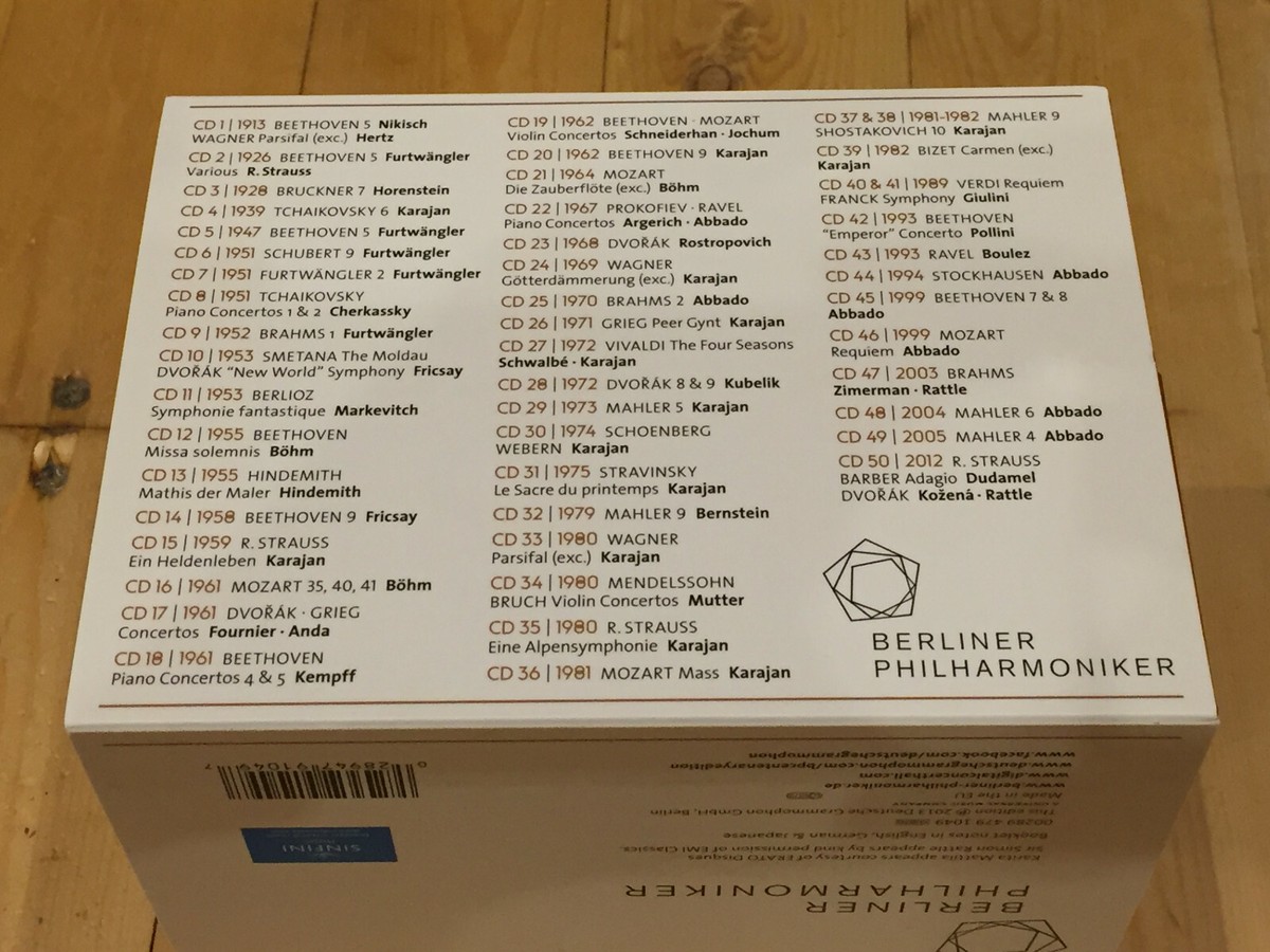 Berliner Philharmoniker Jahrhundert-Edition Centenary Edition DGG
