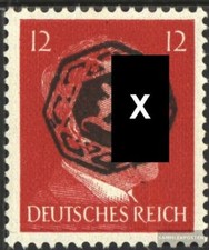 Löbau (Sassonia) 10 testati MNH 1945 Locali Sovrapressione