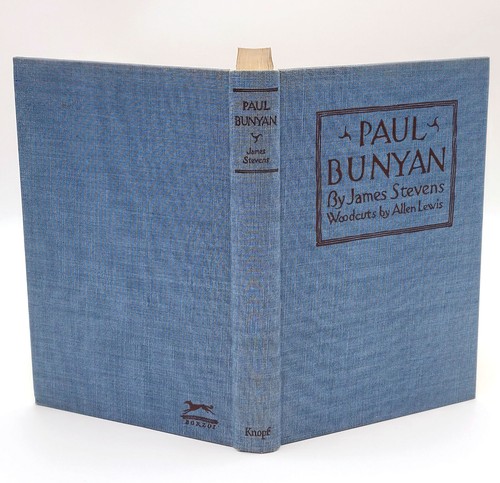 Paul Bunyan 1948 James Stevens SIGNED ~ illustrations by Allen Lewis - Imagen 2 de 8