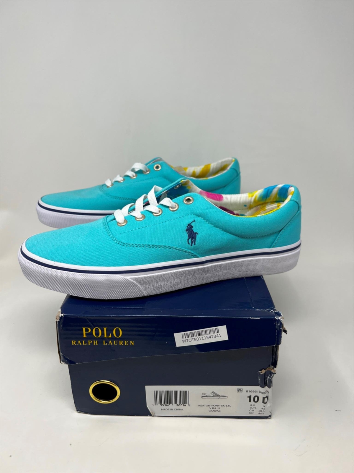 blue polo shoes
