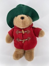 Paddington Bear Red Rain Coat Green Hat 30 Year Darkest Peru London England 1975