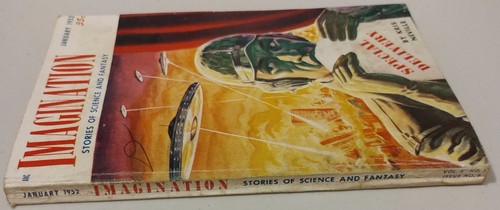 Vintage -Imagination: Stories Of Science And Fantasy- January - 1952 - READ - Picture 2 of 3