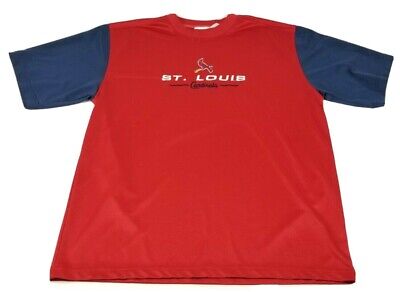 Vintage Lee Sport St. Louis Cardinals Red T-Shirt Embroidered Size Large |  eBay