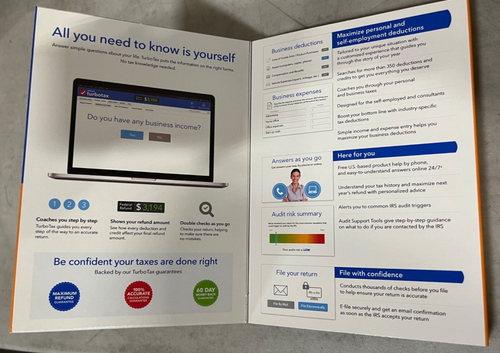 Intuit TurboTax Home & Business 2018 Windows & Mac Personal & Self Employed - Afbeelding 4 van 4