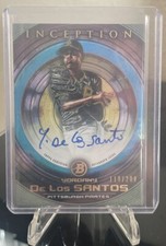 2022 Topps Inception Yordany De Los Santos. Autograph #/200