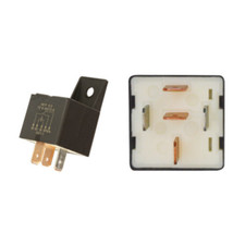 relais inverseur 12v 40/15a 5 broches avec support Restagraf