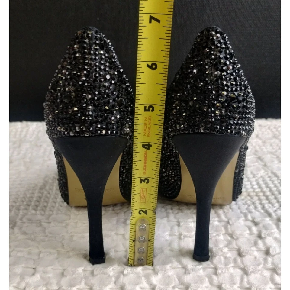 Женские черные туфли/каблуки/4 дюйма на каблуке Benjamin Adams размер 6 SKU 2701 - Изображение 2 из 4