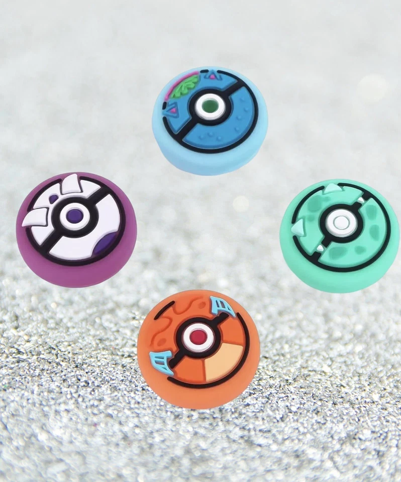 4pcs Thumb caps  For PS4/PS5/ Xbox Series - Multicolour - Image 2 of 4