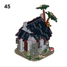 Medieval Graveyard Shop Shaped Small Particle set 1194 Parts MOC-82593