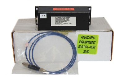 RGB Lase FC-658-040-MM2-PC-1-0-R-M Fiber Coupled Laser Module w/100um Cable(3392