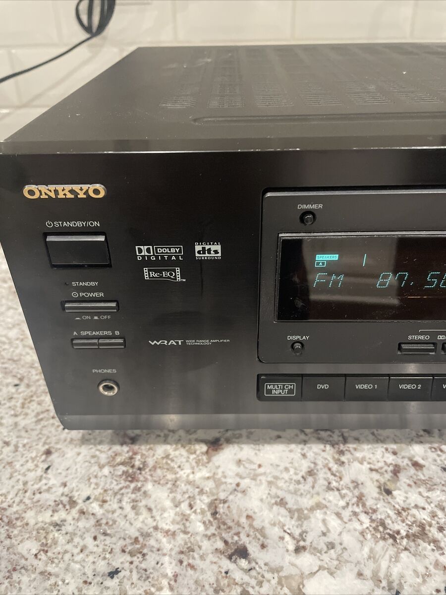 Onkyo 5.1 Channel AV Receiver Digital Stereo DTS Surround TX Onkyo 5.1 Channel AV Receiver Digital Stereo DTS Surround TX