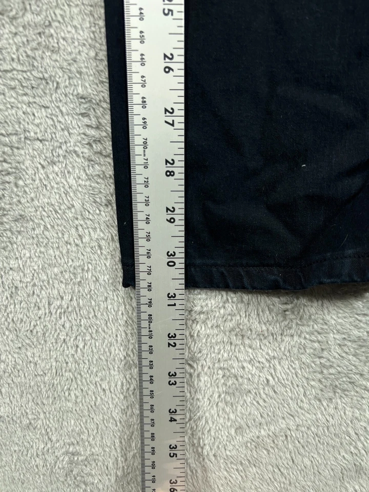 Isaac Mizrahi Live Pants Womens 10 Blue Stretchy Pull On Elastic Waist 33x30 - Image 4 of 4