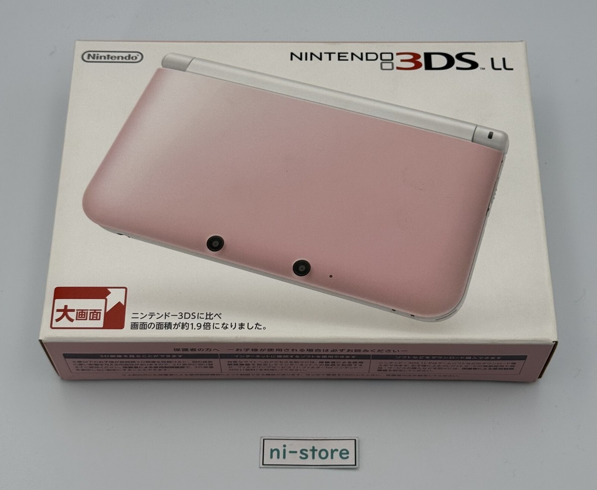 ニンテンドー3DS - Nintendo 3DS LL PINK×WHITE ポケモンウルトラムーン ニンテンドー3DS - Nintendo 3DS LL PINK×WHITE ポケモン