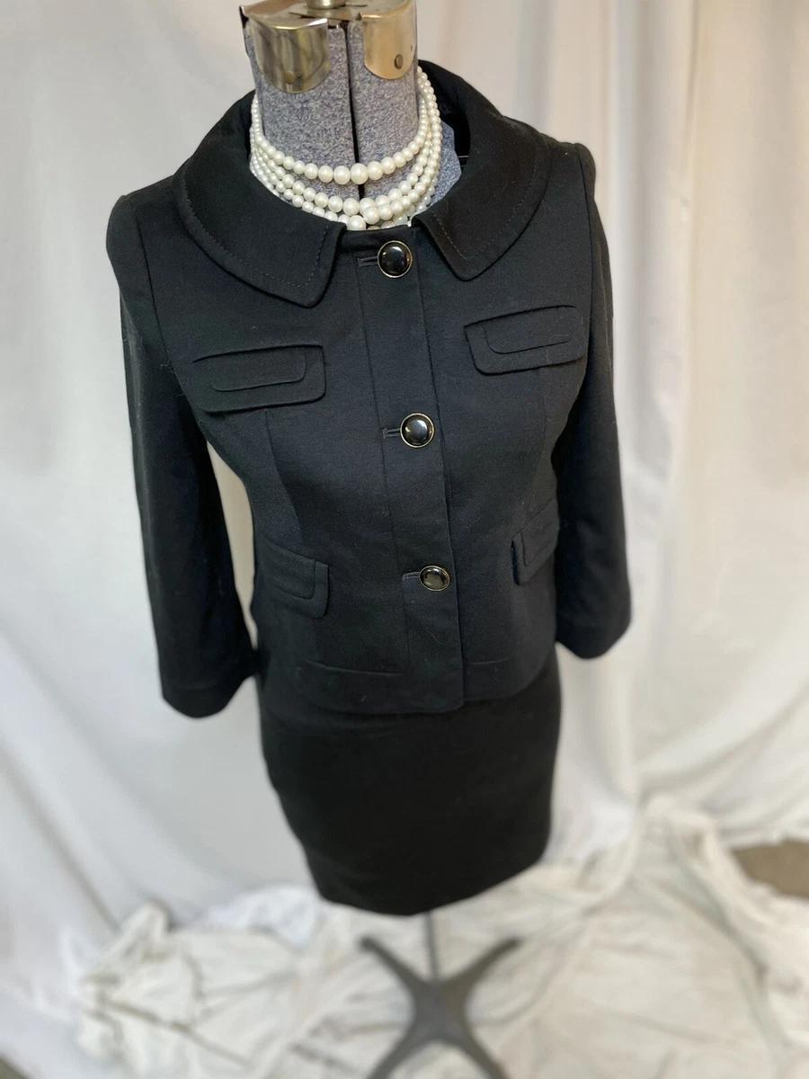 Ann Taylor Loft Skirt Suit Size Petite 2P Two Piece Set 29 X 17 Power Suit  | eBay