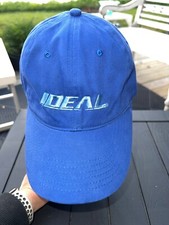 Ideal in light blue on a Royal blue Brian Robinson Headwear Hat Cap Hook Loop