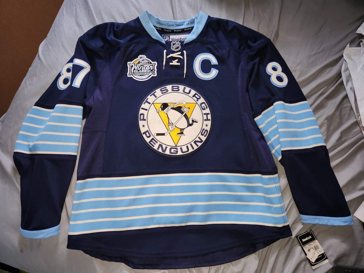 SIDNEY CROSBY #87 PENGUINS 2011 WINTER CLASSIC AUTHENTIC HOCKEY