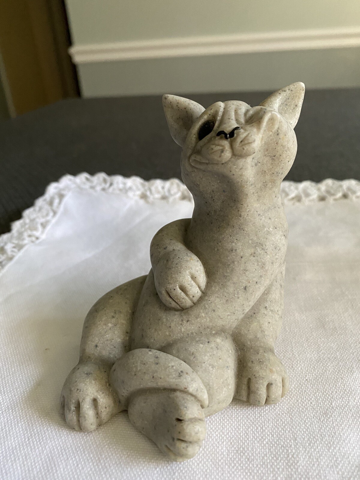 Vintage Quarry Critters "CARLA" Cat Figurine Second Nature Design 2000 |  eBay