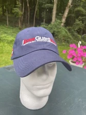 GAF Roofing EverGuard TPO Strapback hat cap, excellent, embroidered, blue cotton