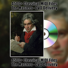 4500+ MIDI Files Classical Masters Collection