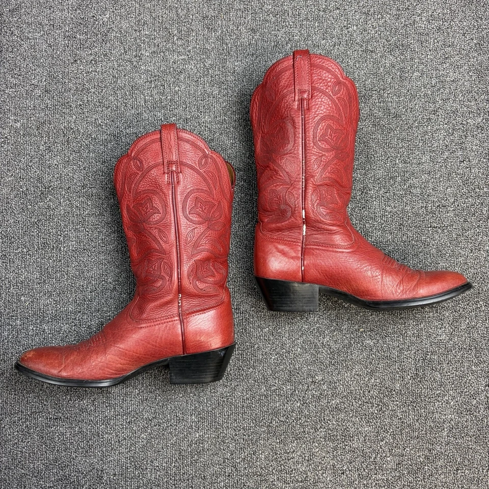 Botas de Vaquero Ariat Heritage Rojo Occidental Vaquera Suroeste 15761 Mujer Talla 7.5 B Foto 3 de 4