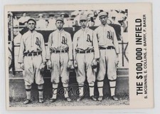 1977 TCMA Renata Galasso Series 4 Checklist Stuffy McInnis Eddie Collins HOF 0q3