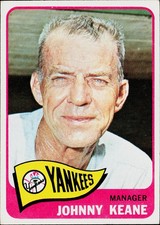 1965 Topps Johnny Keane #131 New York Yankees (1)