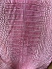 Wild Alligator Gator Belly Professionally Tanned In Pastel Pink — photo 1