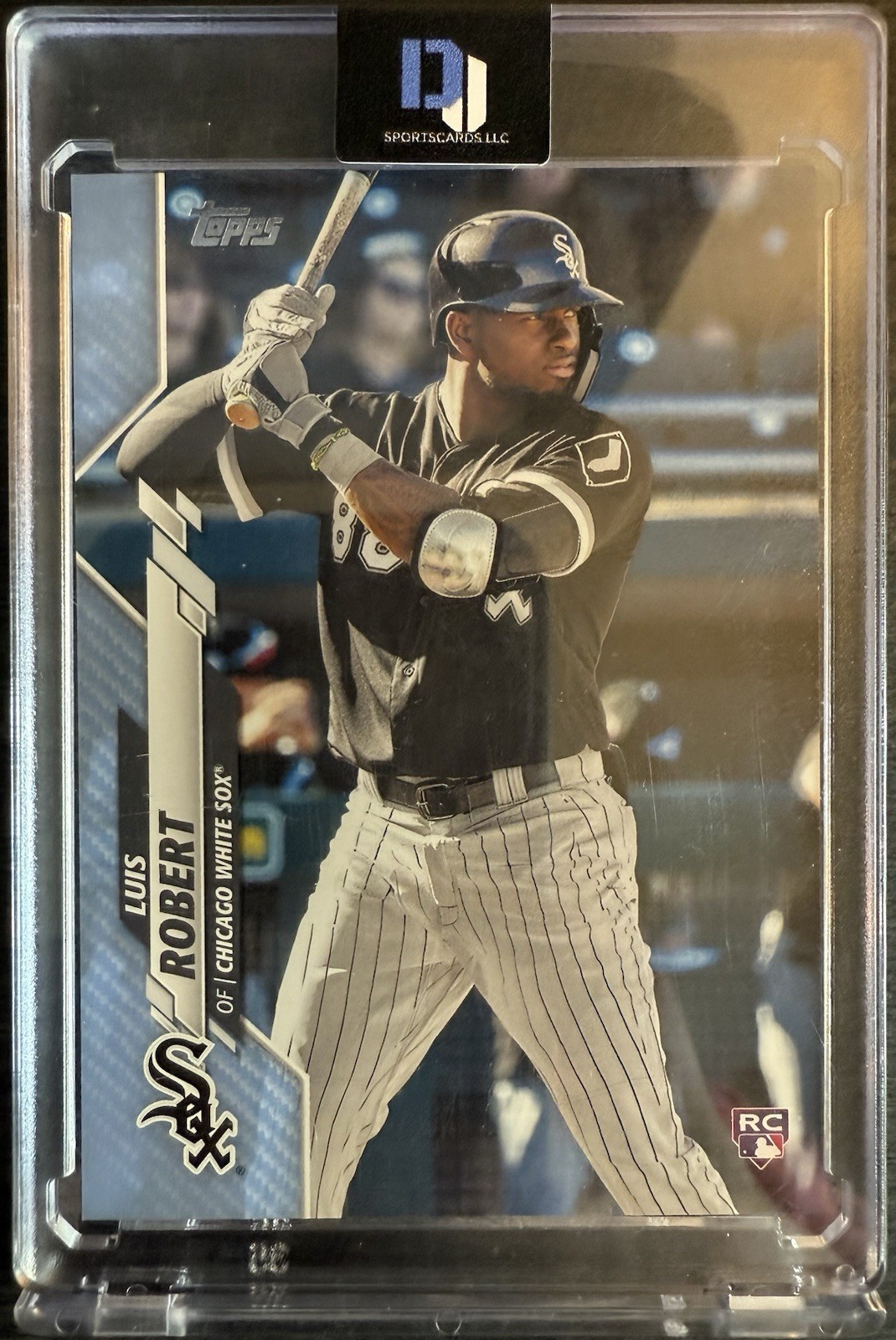 2020 Topps Luis Robert #392 Rookie Father's Day Blue /50 White Sox RC